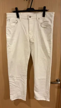 EDWIN ED03 ホワイトデニムパンツ サイズ34