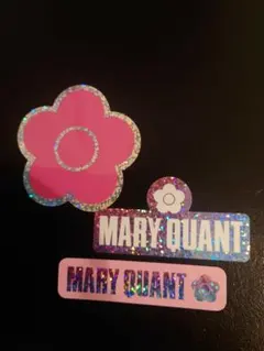 PLAZA×MARY QUANT限定 ステッカー3枚セット新品未使用