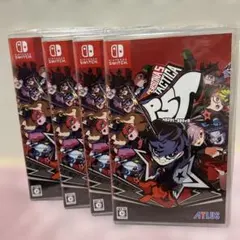 Nintendo Switch ペルソナ5 タクティカ スイッチ ソフト 4本組