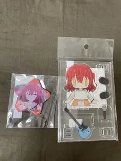 ぼっち・ざ・ろっく！すわってマスコット！アクスタ　星型　缶バッジ　喜多郁代