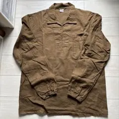 チェコ軍 グランパシャツ ヘリンボーン スモック
