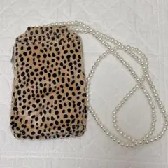 ナイスクラップ　レオパード　スマホショルダーのサムネイル