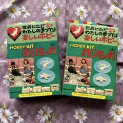 い　昭和レトロ　手造りホビーキット　2種セット　新品未使用　現状渡しのサムネイル