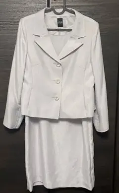 【rainyday 様専用】15号 ホワイトスーツ ジャケットワンピースのセット