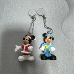 ミッキーマウス キーホルダー クリスタル