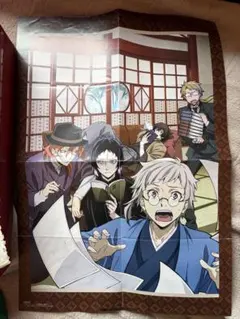 文豪ストレイドッグス B2ポスター 太宰治 中原中也 中島敦 泉鏡花 芥川