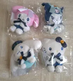 サンリオ Happyくじ B賞 ぬいぐるみチャーム4種セット