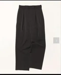 boutique310 洗える美人なウールパンツ BLACK Mサイズ - メルカリ