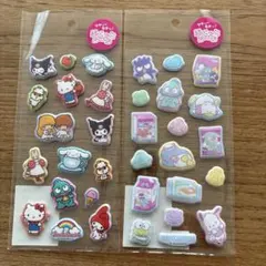 サンリオキャラクター　ぷくっとシールセット