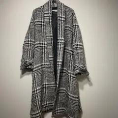 エックスガール ロングコート　チェック