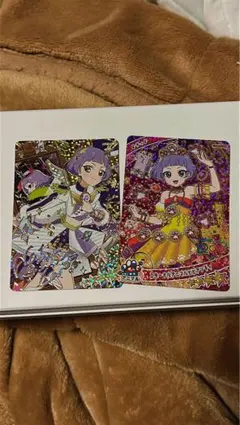 ひみつのアイプリ ウィッシュメロディグランプリ サイン2枚セット チィ