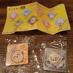 ちいかわ×くら寿司 アクリルマグネット うさぎ ラッコ 2種