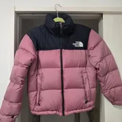 THE NORTH FACE ダウンジャケット ピンク/黒　Lサイズ