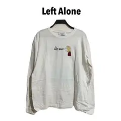 Left Alone プリントTシャツ Ｌサイズ