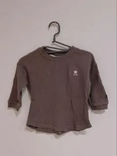 バースデイ CONVERSE コンバース トップス ワッフル 長袖 80