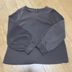 アダムエロペ ブラウス ダークブラウンのサムネイル
