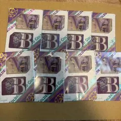 ジョジョの奇妙な冒険 中国カード メローネ 8点
