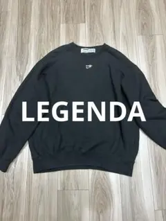 【存在感抜群】LEGENDA バックプリント スウェット ローズのサムネイル