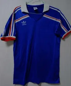美品】90s デサント製 アディダス ゲームシャツ サッカーユニフォーム