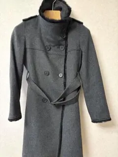 スコットクラブ SCOT CLUB コート　ミドル丈 ベルト付き カシミヤ混