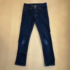 UNIQLO スリムフィット デニムパンツ JP25 ウエスト63.5cm