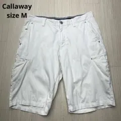 ■ Callaway メンズ　ゴルフ　コットンハーフパンツ　Mのサムネイル