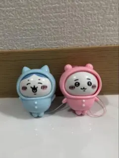 ちいかわ　ハチワレ　おきがえパジャママスコット　ガチャガチャ