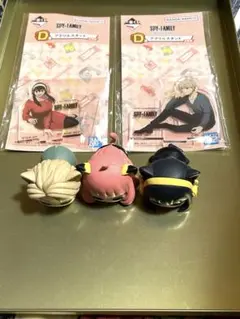 スパイファミリー　フィギュア3点　一番くじ　アクリルスタンド　2点