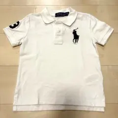 【未着用】ポロシャツ　POLO ラルフローレン　ビッグポニー　ネイビー　100