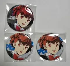 ペルソナ 八景島 p5 雨宮蓮 シーパラダイス 缶バッジ クリアカード