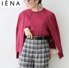 最終価格　IENA　イエナ ALBA　クルーネック　アンサンブル　ピンク