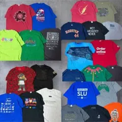 古着卸 卸売 まとめ 半袖Tシャツ 25枚セット メンズ XL 2XL 3XL