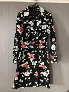 ScoLar スカラー コート 花柄 春秋