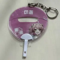 カラフルピーチタワー　東京タワー　缶バッジケース（うちわ）　のあ