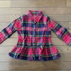 ラルフローレン チェックチュニック