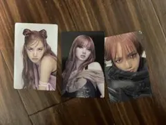 Blackpink リサ Born Pinkアルバムトレカ3枚セット
