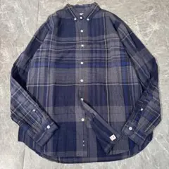 Steven Alan ルーズフィット チェックシャツ steven alan チェック柄 ルーズフィットシャツ L 日本製 - メルカリ