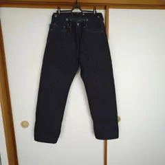 新品COCOROY オリジナルデニム ストライプ柄 グラフゼロ まつおかとばいくのサムネイル