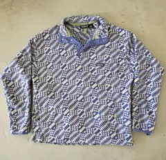 90s 98年製　パタゴニア 総柄 シンチラ スナップT ポケット付き　XL