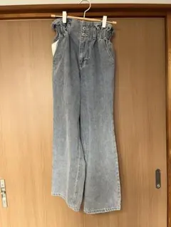 RMAF ワイドレッグ デニムパンツ Fサイズ