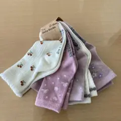 【新品】ベビーキッズ靴下　ソックス　女の子　5足組　130〜18㎝