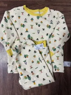 ユニクロ　キルトパジャマ　ディズニー　110