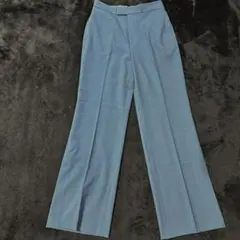 FRAY I.D】タグ付き未使用！フレアパンツ（ブルー）