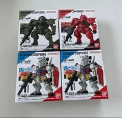 ガンダムコンバージ GQ ジークアクス 白いガンダム ザク 4体 未開封