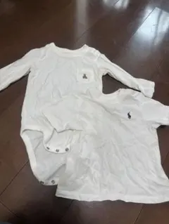 gap ラルフローレンホワイトロンパース・Tシャツセット まとめ売り