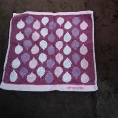 pierre cardin ドロップ型フェイスタオル