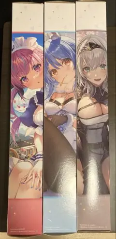 ホロライブ 一番くじ 湊あくあ 兎田ぺこら 白銀ノエル キャンバス地タペストリー