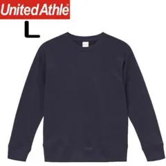 9.3oz　スウェット　トレーナー　ネイビー　カジュアル　無地　L　5392のサムネイル