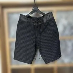 児島新鮮組 BIG BULB SHORTS ブラックデニム - メルカリ