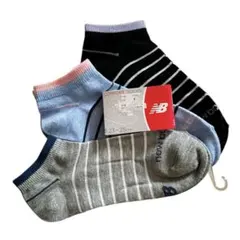 New Balance ニューバランス 靴下 ソックス 3足セット